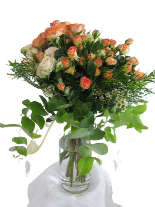 Sun Rise Mini Sensation in a Vase - BG Flowers